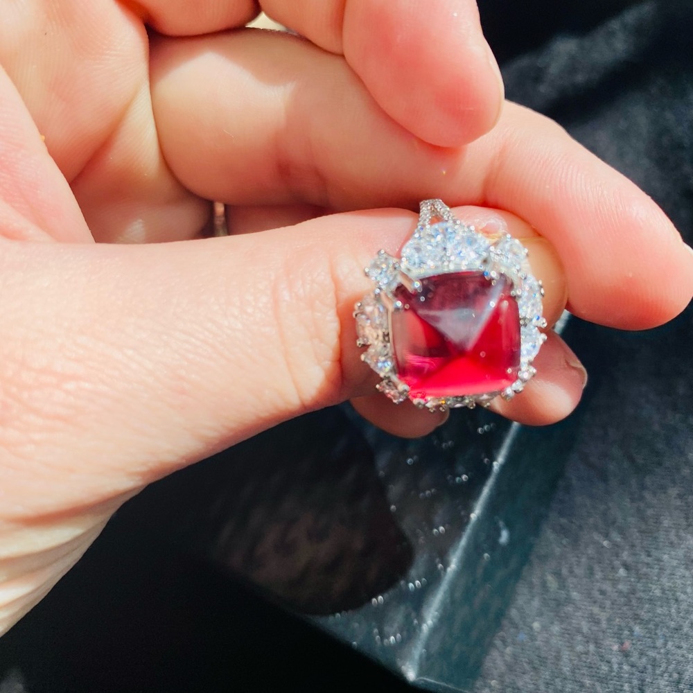 *NEW* | Sterling silver red ruby set - Picture 8 of 8